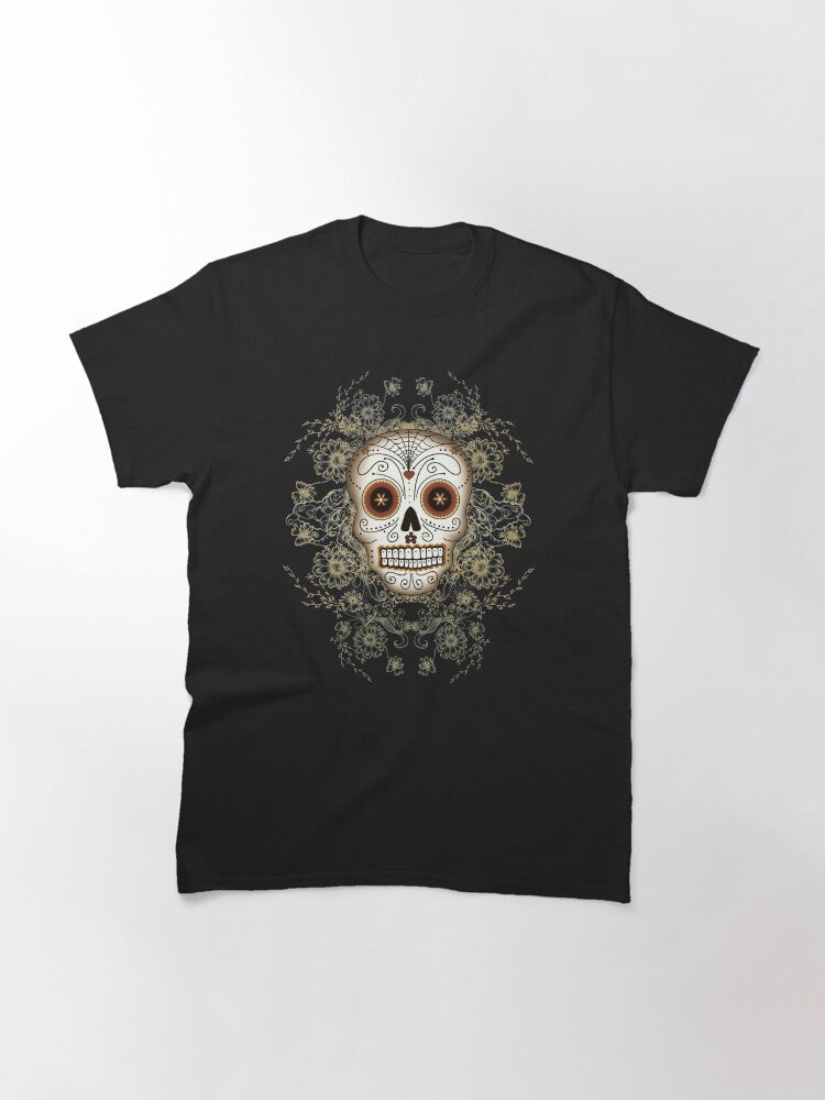 Vintage Sugar Skull Classic T-Shirt