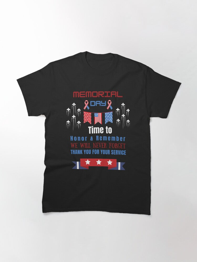 Memorial Day gifts Father's Day 4th of July Air force US Veterans American Flag USAF Vintage T-Shirt Classic T-Shirt