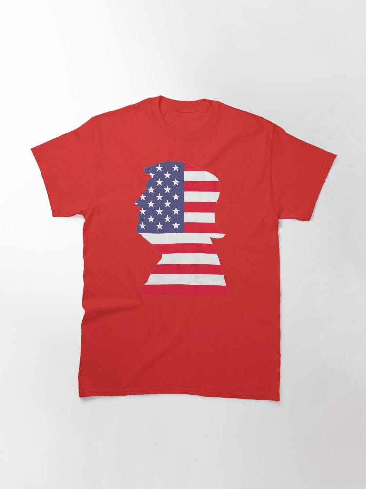 Trump Vote Election USA Flag United States First US Vote Patriotic 2020 Classic T-Shirt