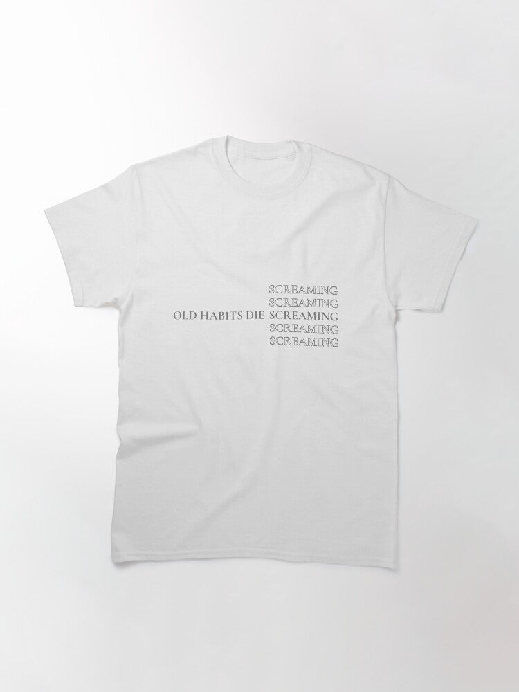 the black dog Taylor Swift tortured poets department Classic T-Shirt