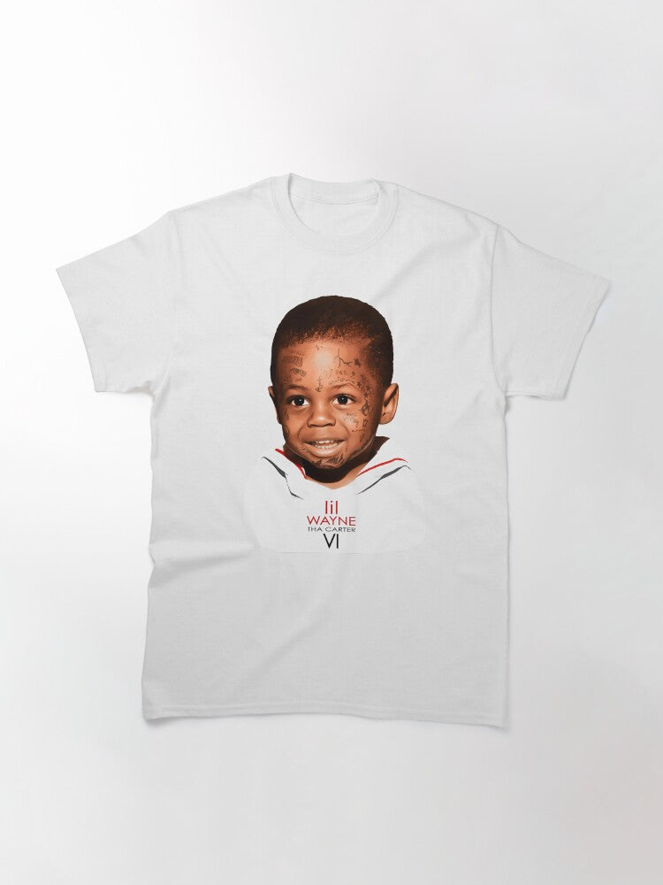 Vintage Funny Face - Lil Wayne Classic T-Shirt Style004