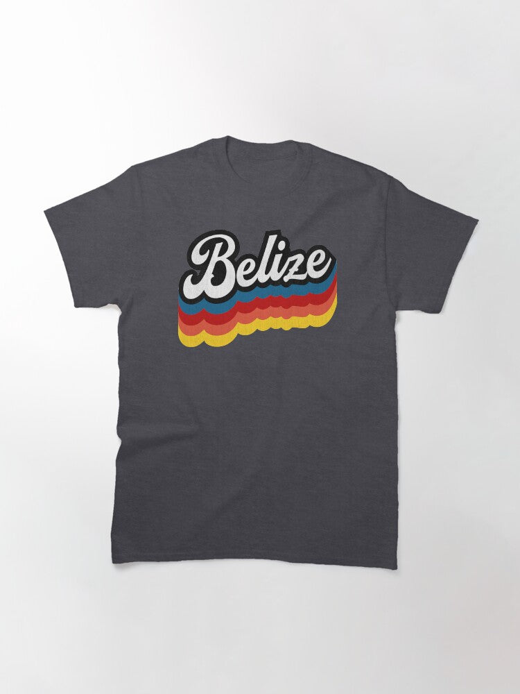 Belize Vintage Retro Classic T-Shirt