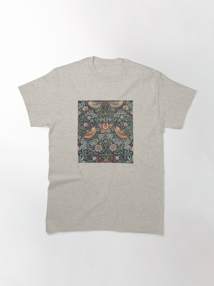 Vintage floral fabric - Antique patterns Classic T-Shirt Style002