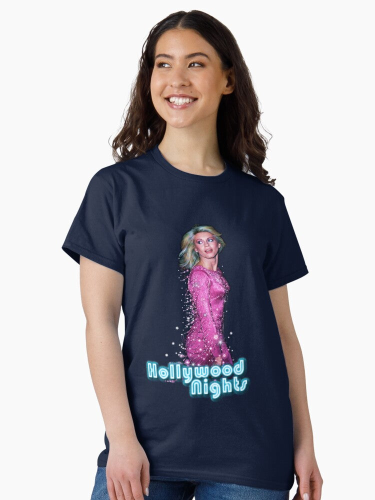 Retro Vintage Olivia Newton Actress Businessman John Dancer Women Men Classic T-Shirt