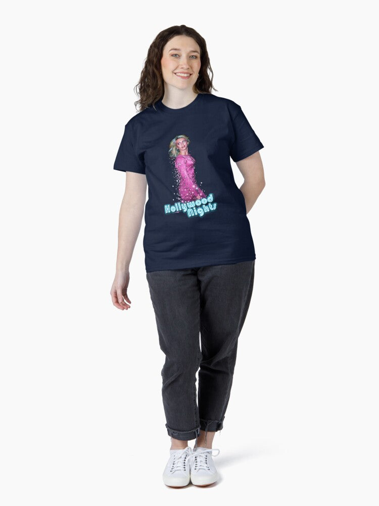 Retro Vintage Olivia Newton Actress Businessman John Dancer Women Men Classic T-Shirt