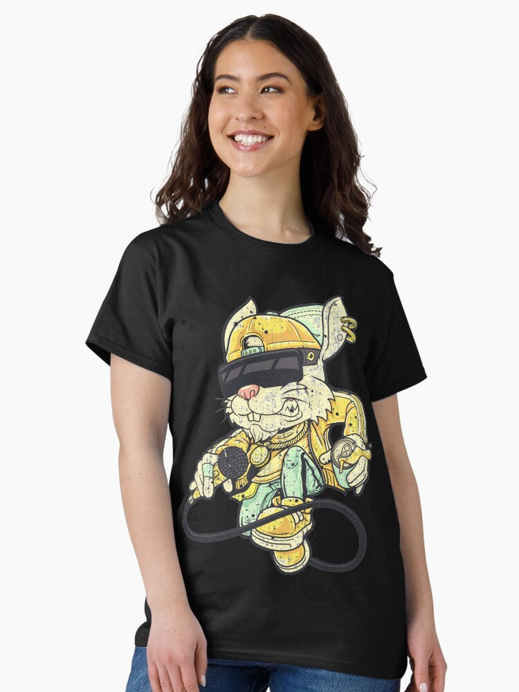 Vintage Graffiti Street Art Retro Design Classic T-Shirt Style004