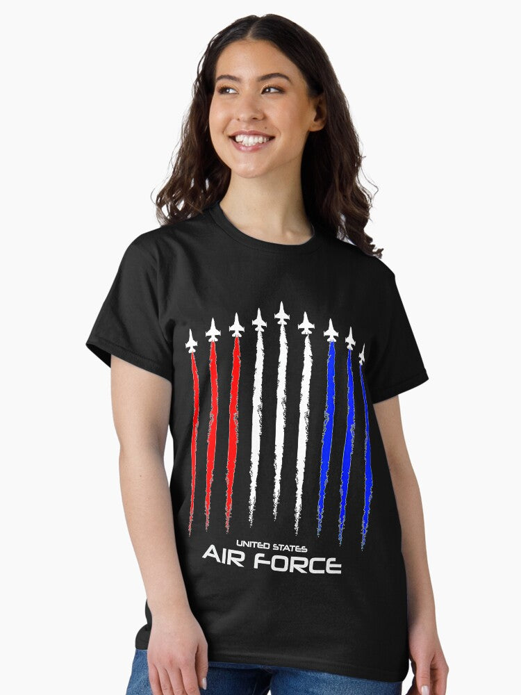 US Air Force Logo Star Vintage Military Airforce Classic T-Shirt