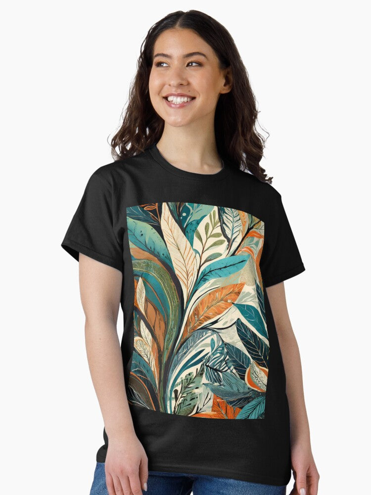 Vintage wallpaper design patterns Classic T-Shirt Style008