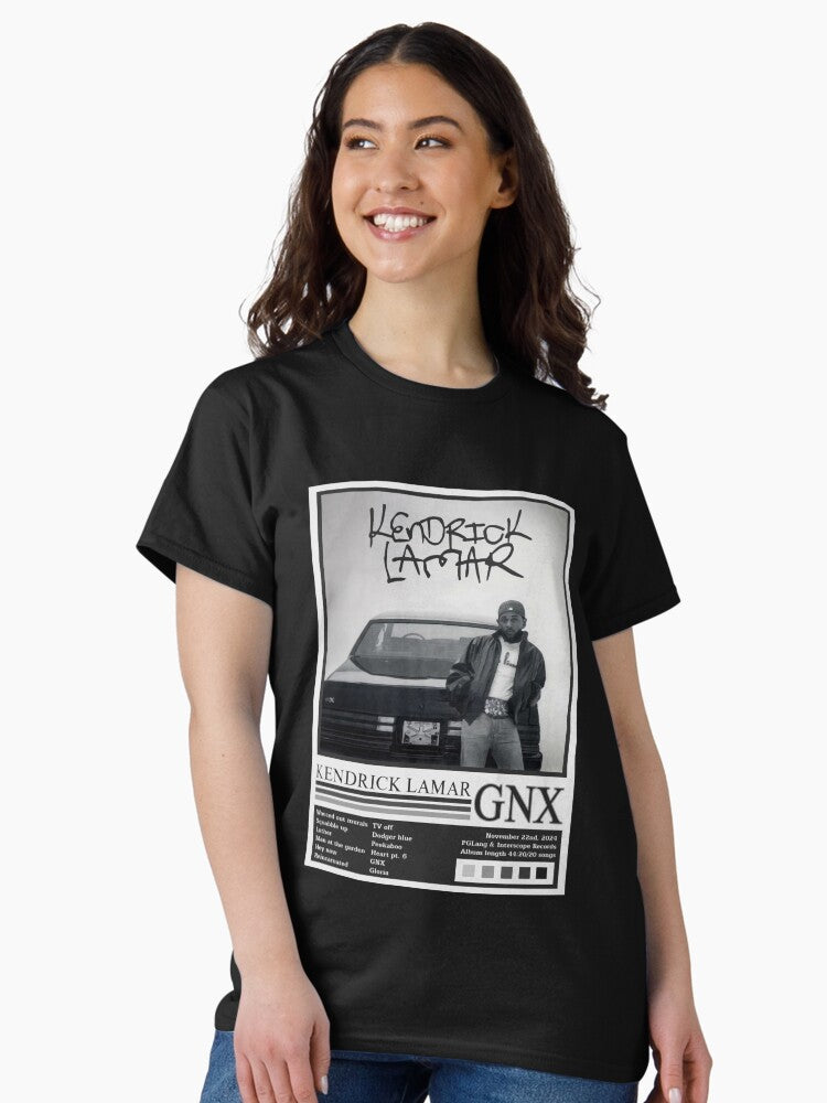Kendrick Lamar GNX Album Vintage Classic T-Shirt Style002