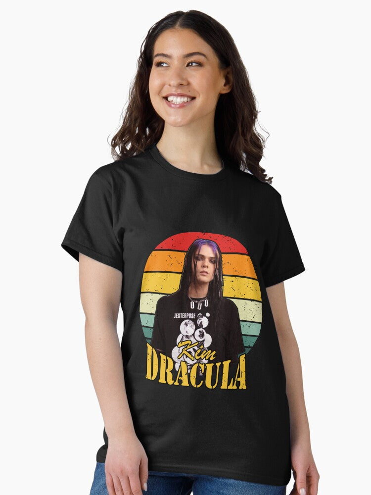 Kim Dracula Vintage Classic T-Shirt Style001