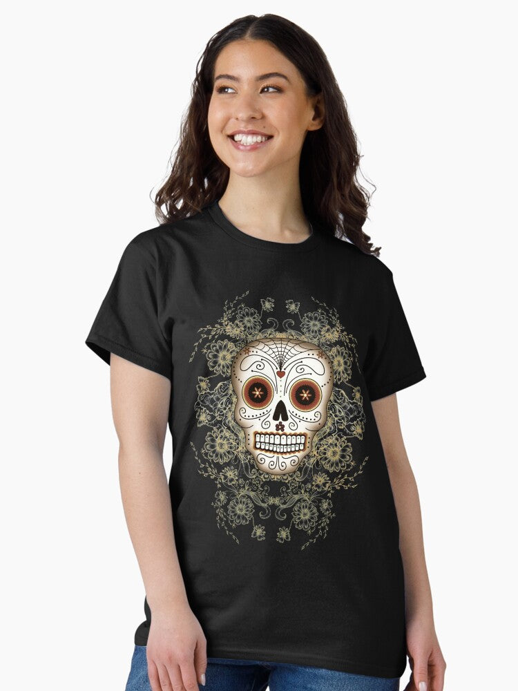 Vintage Sugar Skull Classic T-Shirt