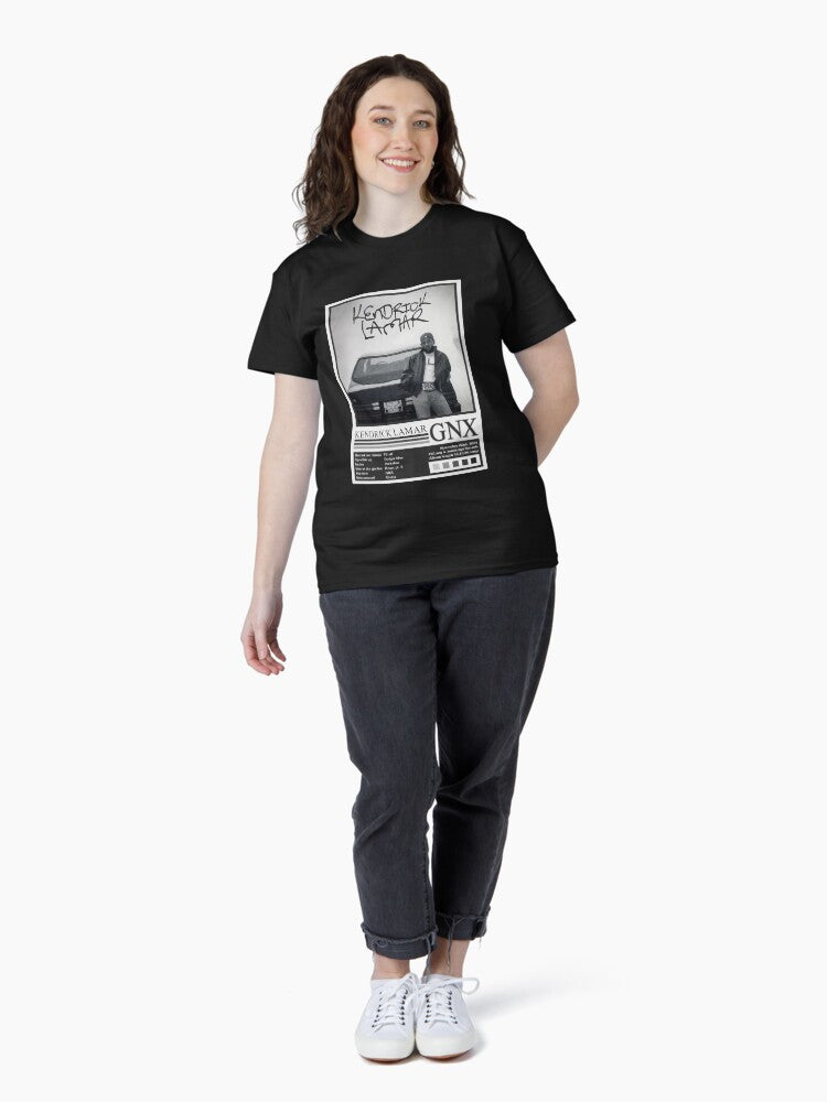 Kendrick Lamar GNX Album Vintage Classic T-Shirt Style002