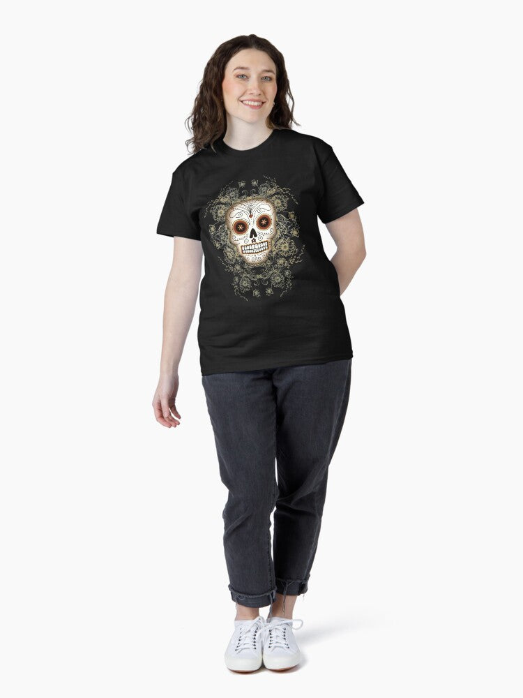 Vintage Sugar Skull Classic T-Shirt