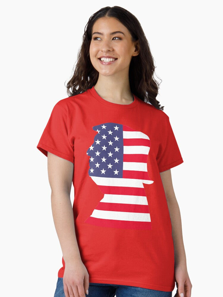 Trump Vote Election USA Flag United States First US Vote Patriotic 2020 Classic T-Shirt