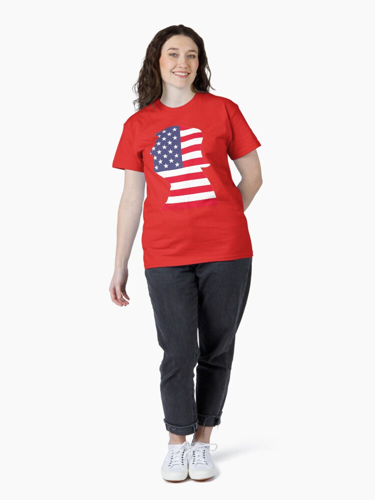 Trump Vote Election USA Flag United States First US Vote Patriotic 2020 Classic T-Shirt