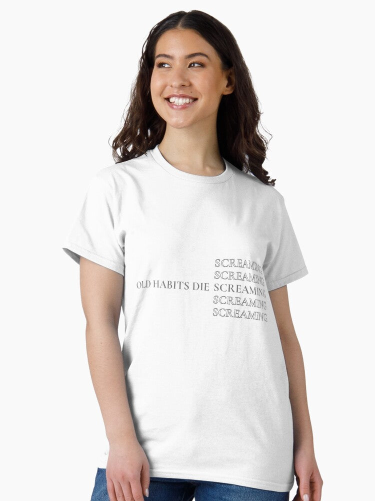 the black dog Taylor Swift tortured poets department Classic T-Shirt