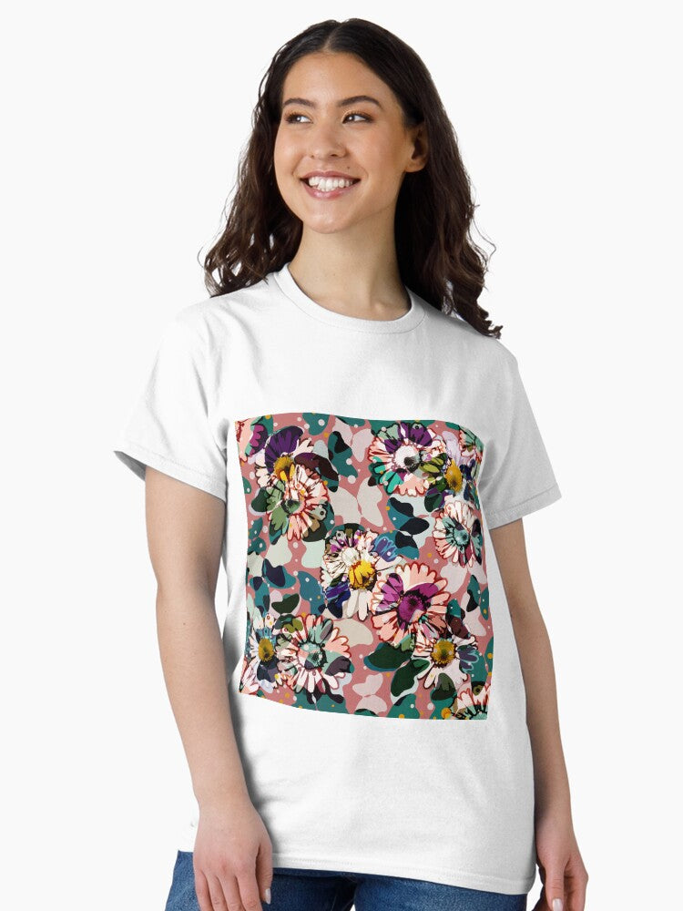 Vintage Pop Butterflies Classic T-Shirt