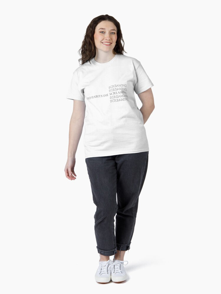 the black dog Taylor Swift tortured poets department Classic T-Shirt