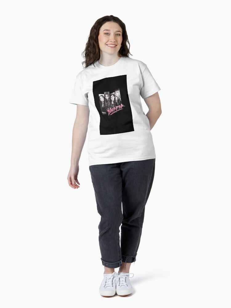 Black Pink Case Long Classic T-Shirt
