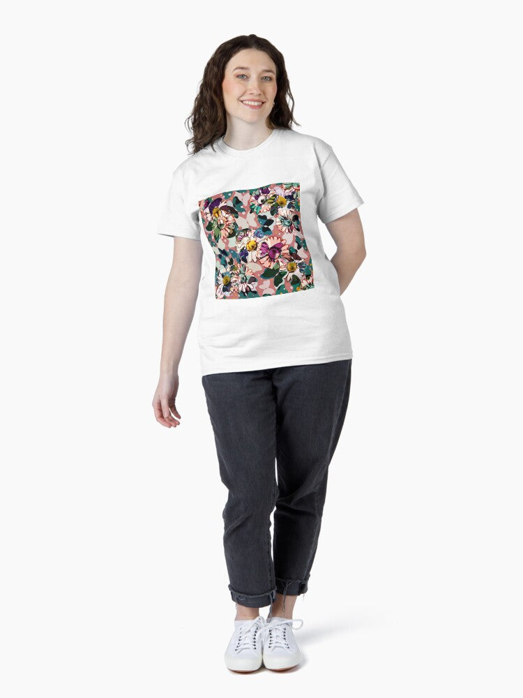 Vintage Pop Butterflies Classic T-Shirt