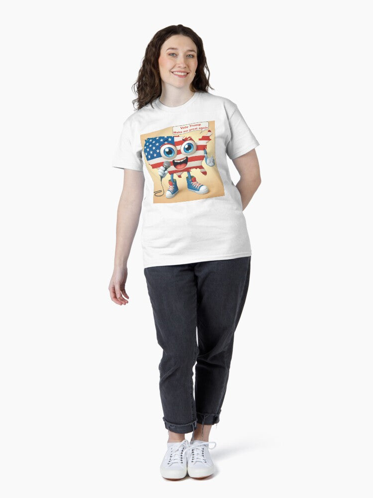 Trump 2024 American flag Classic T-Shirt