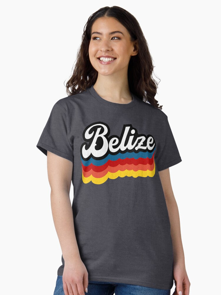Belize Vintage Retro Classic T-Shirt
