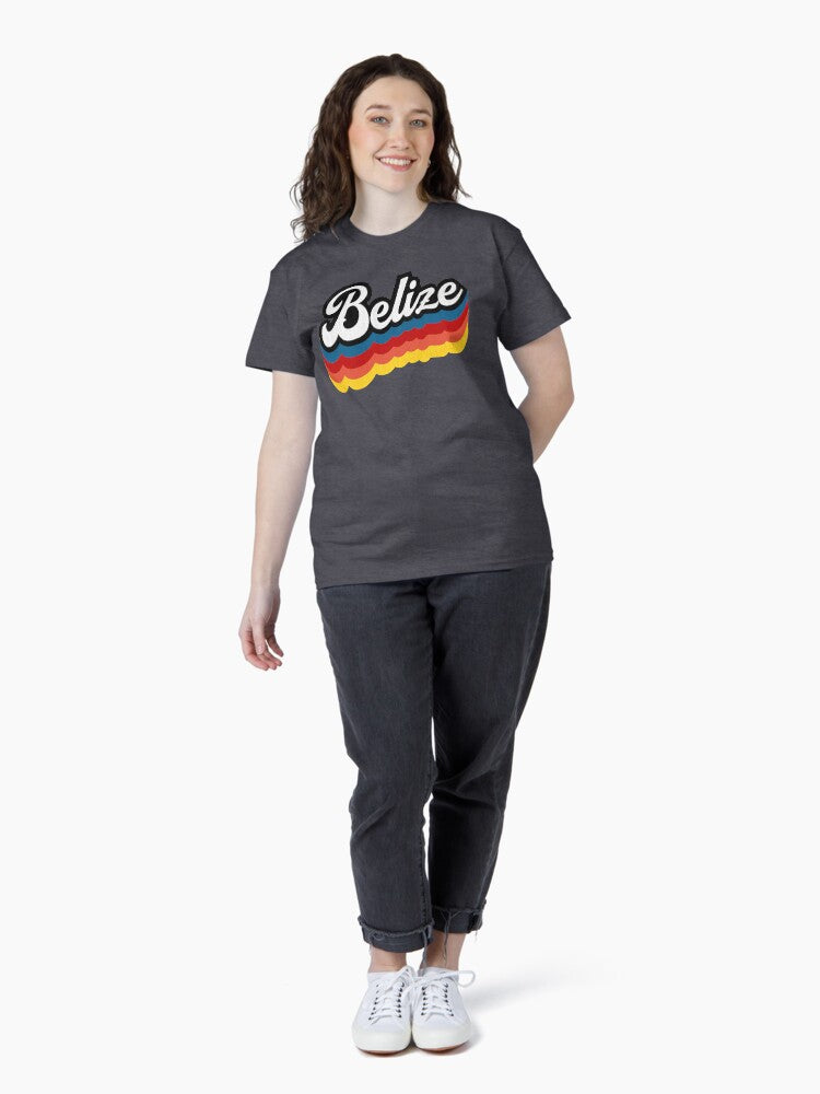Belize Vintage Retro Classic T-Shirt