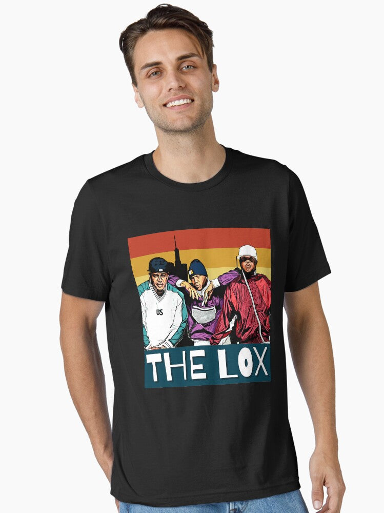 Idol Gifts Fot You Vintage Retro The Lox90s Hip Hop Rap Gift For Christmas Essential T-Shirt Style001