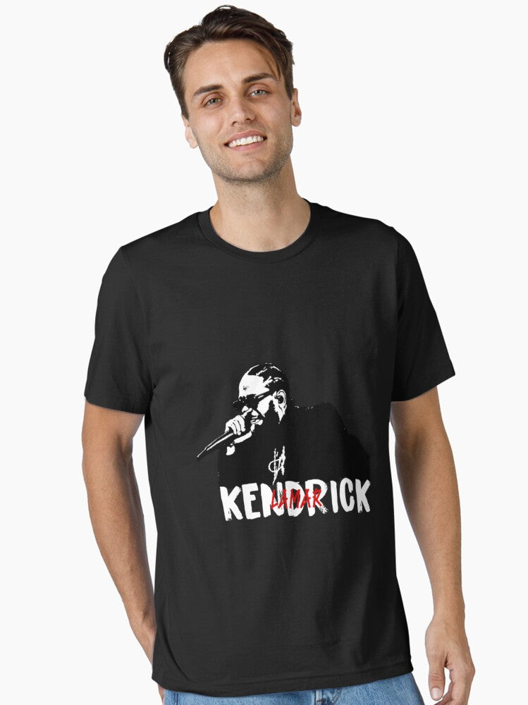Kendrick lamar black whit Essential T-Shirt