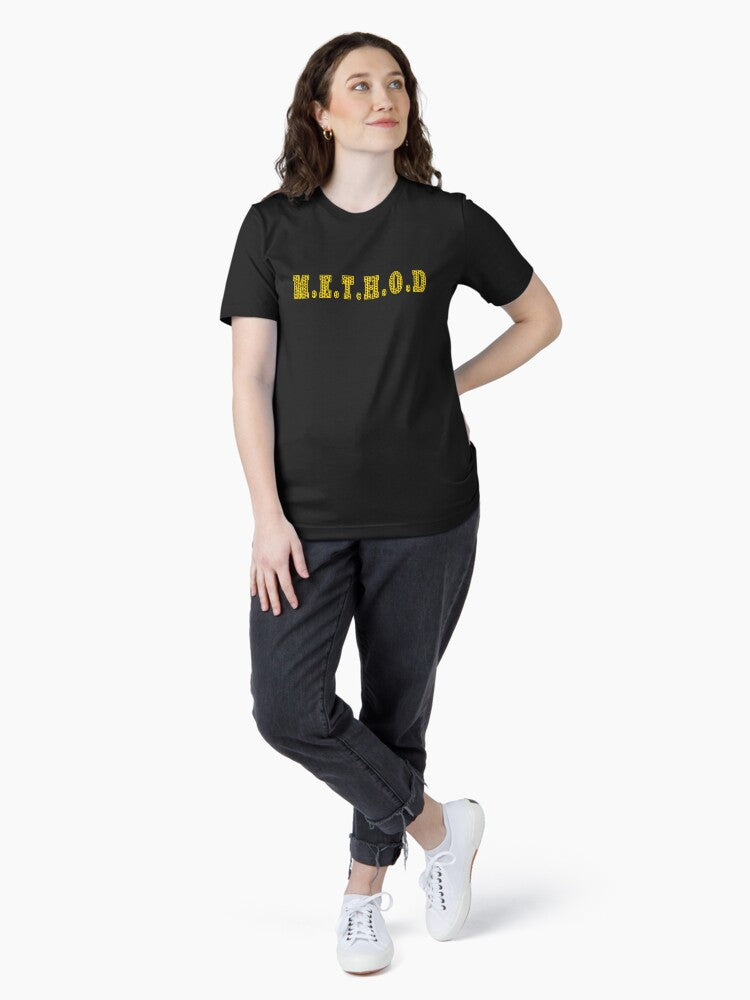 M.E.T.H.O.D - METHOD MAN. YELLOW/BLACK Essential T-Shirt