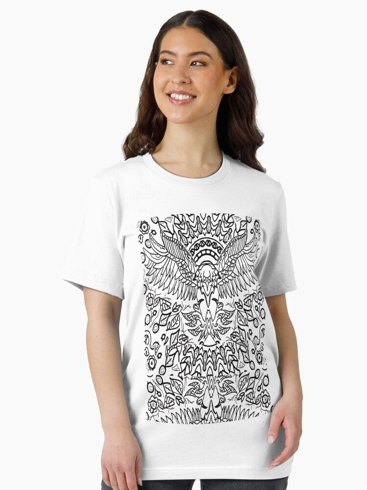 EAGLE FANG VINTAGE: Black and white Essential T-Shirt