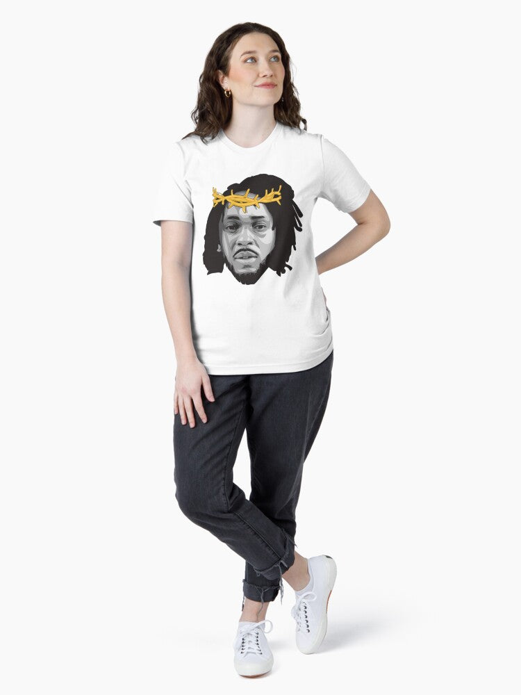 Black And White Rapper Head Essential T-Shirt