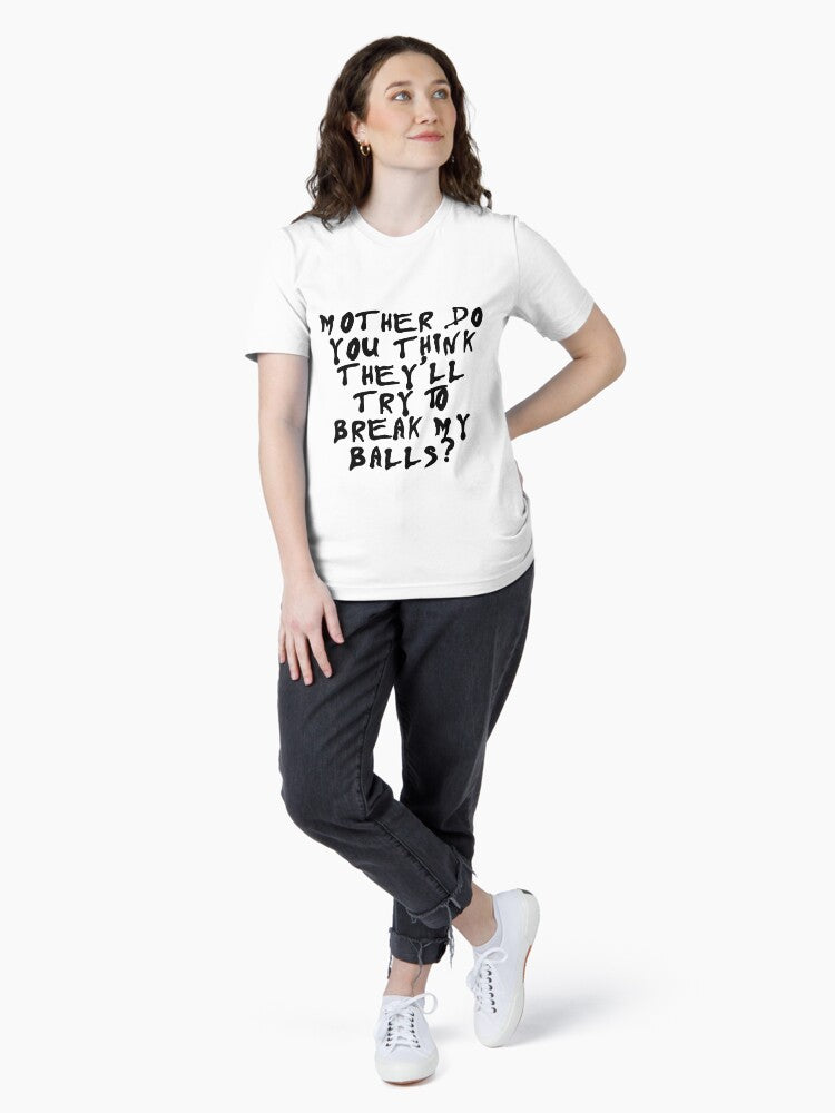Lyrics - Pink Mother Floyd - Black Essential T-Shirt
