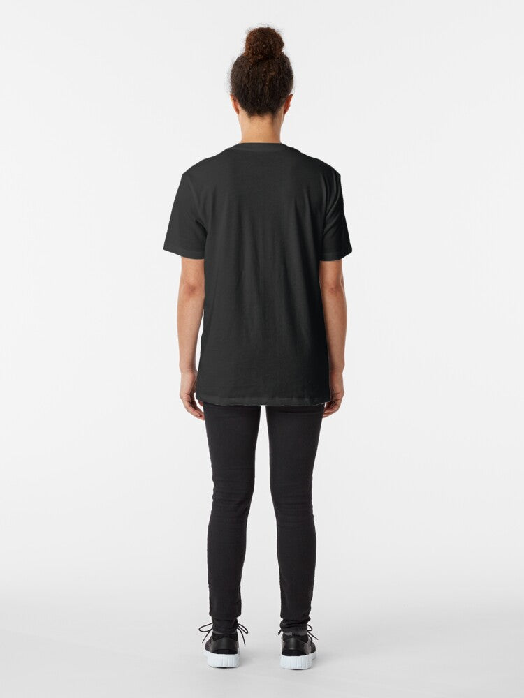 Monochrome - Black and White Ship and Anchor Abstract Pattern Graphic T-Shirt