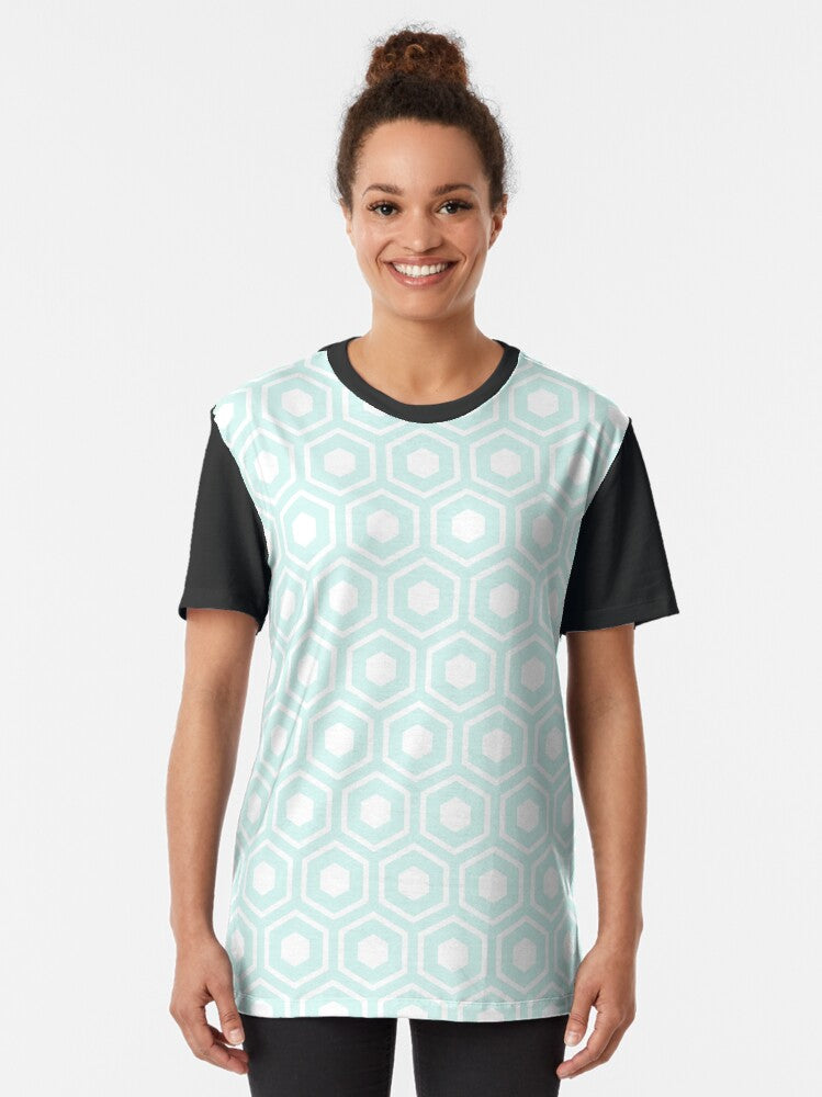 Geometric Pattern Retro Vintage Elegant Graphic 50s 60s 70s 80s Graphic T-Shirt Style011