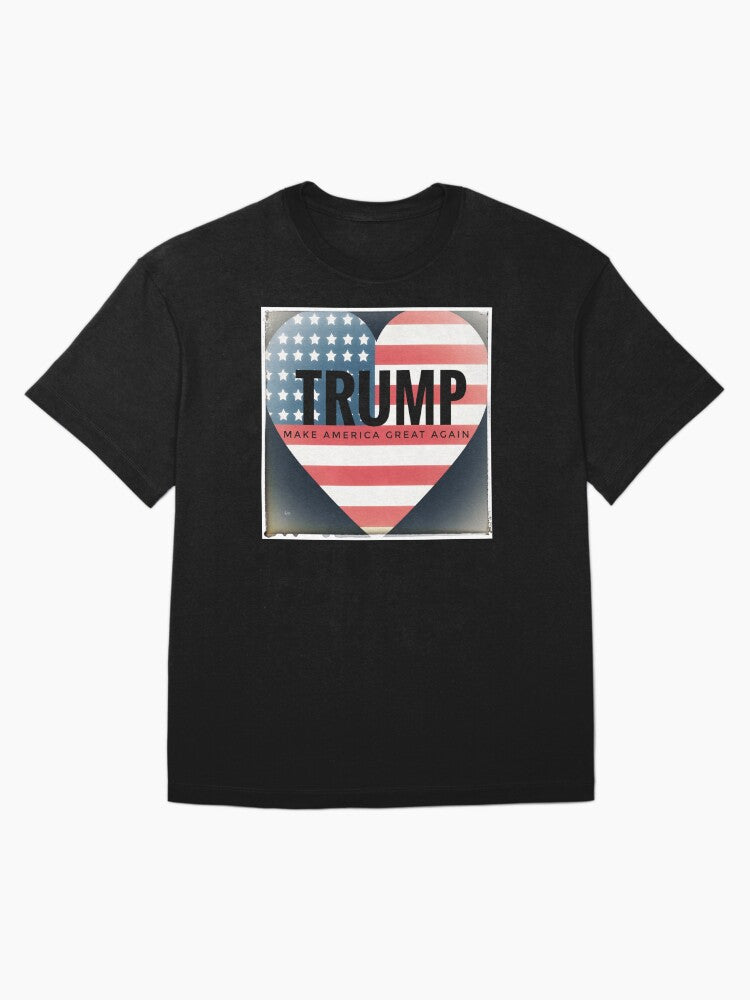 Trump Heart Oversized T-Shirt