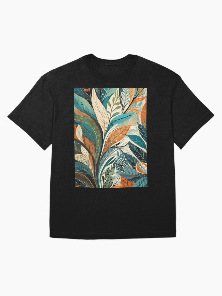 Vintage wallpaper design patterns Oversized T-Shirt Style004