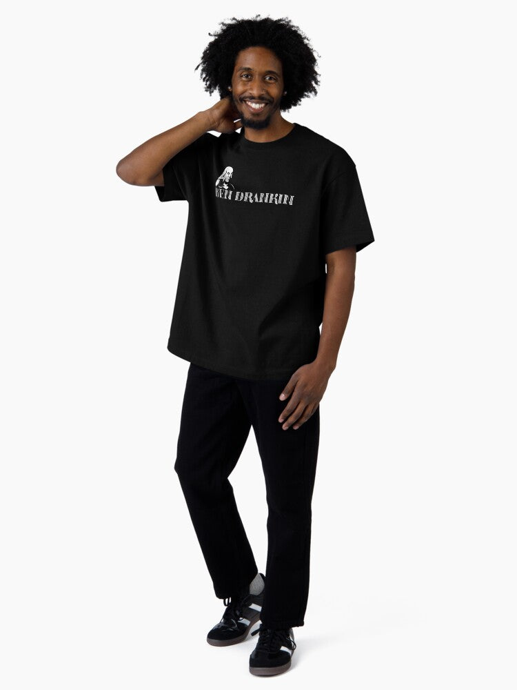 Ben Drankin vintage 4th of July drinking Benjamin pun gift Oversized T-Shirt