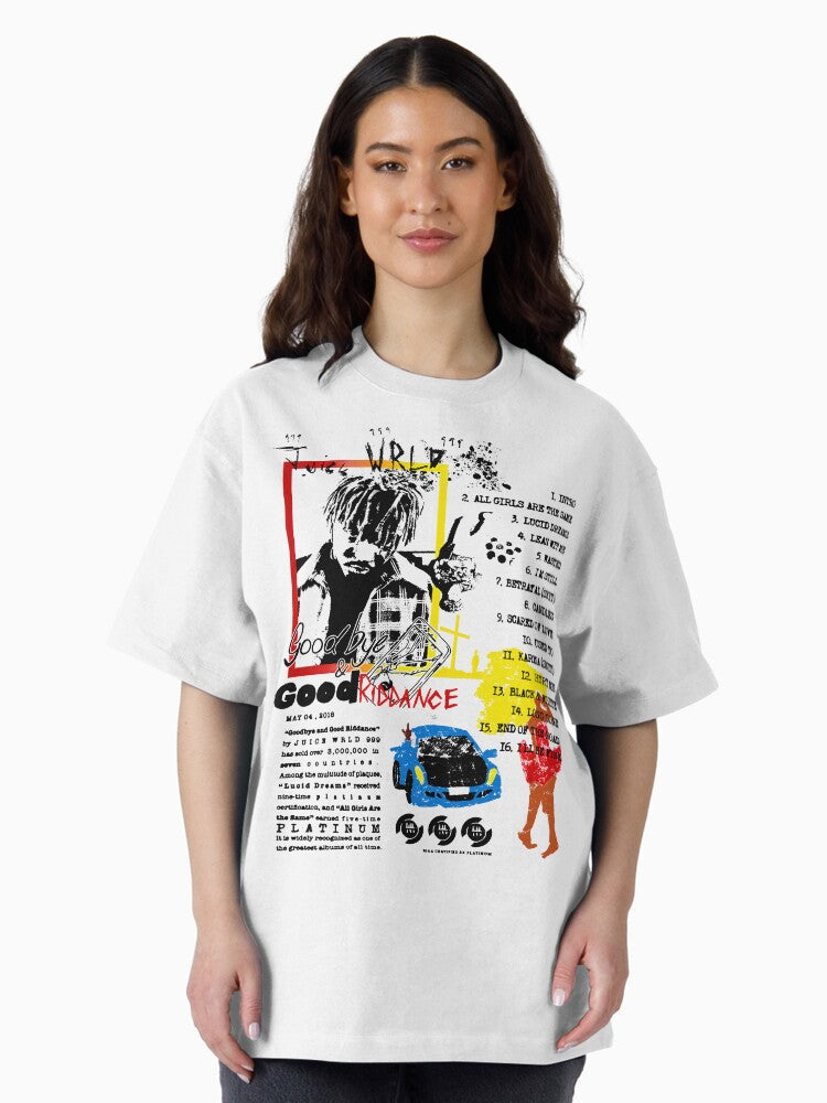 Best Seller Of JUICE WRLD Vintage vol.012 Oversized T-Shirt