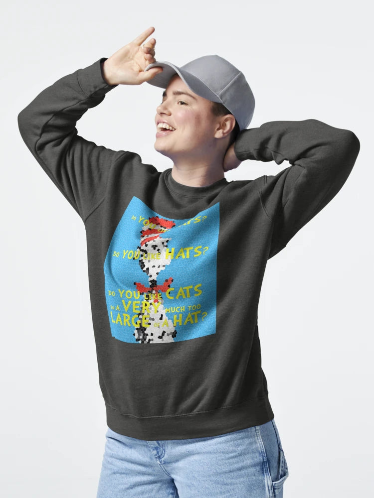 "The Cat… in a very much too large of a hat?" Classic T-Shirt