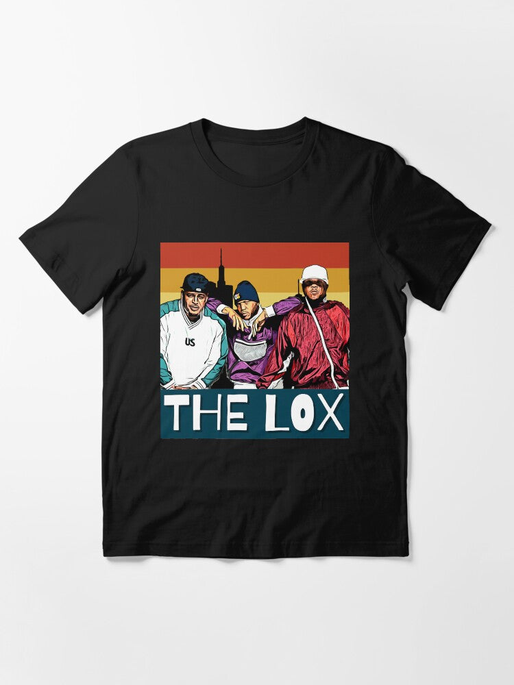 Idol Gifts Fot You Vintage Retro The Lox90s Hip Hop Rap Gift For Christmas Essential T-Shirt Style001