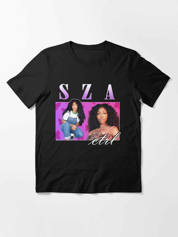 Men Women Sza Retro Vintage Hip Hop Tee 90'S Aesthetic Cute Graphic Gift Essential T-Shirt