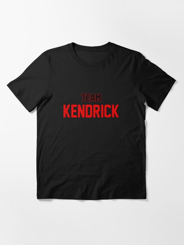 Team Kendrick - Red and Black Essential T-Shirt