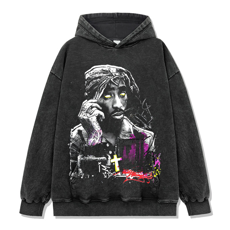 Tupac Shakur Signature Hoodie Style002