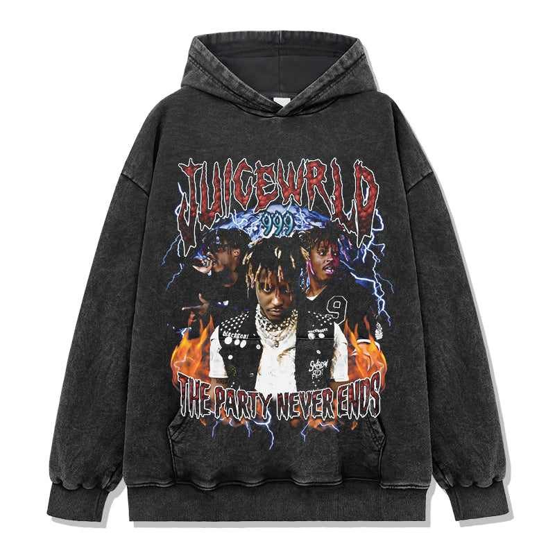 The Party Never Ends By Juice Wrld Hoodie