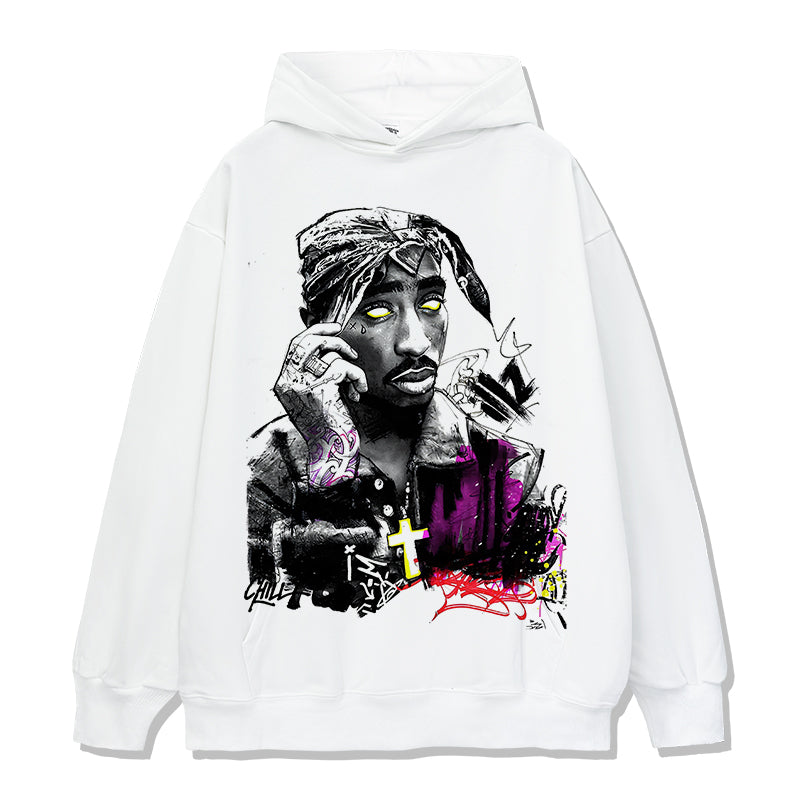 Tupac Shakur Signature Hoodie Style002
