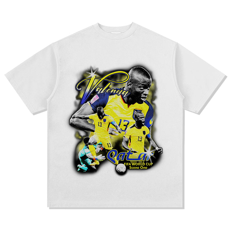 Valencia "Qatar fifa world cup" Tee