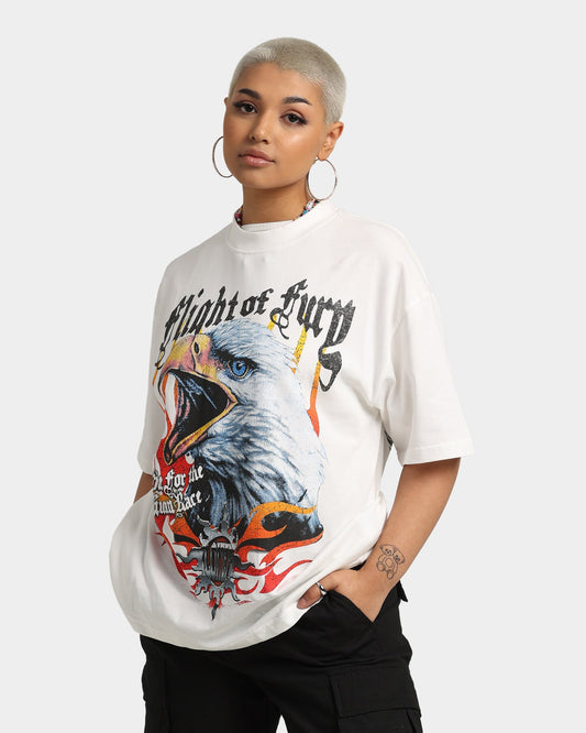 Loiter Fury Vintage T-Shirt Off White Style001