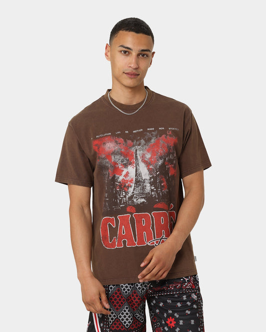 Carr√© Autumn Vintage T-Shirt Washed Brown