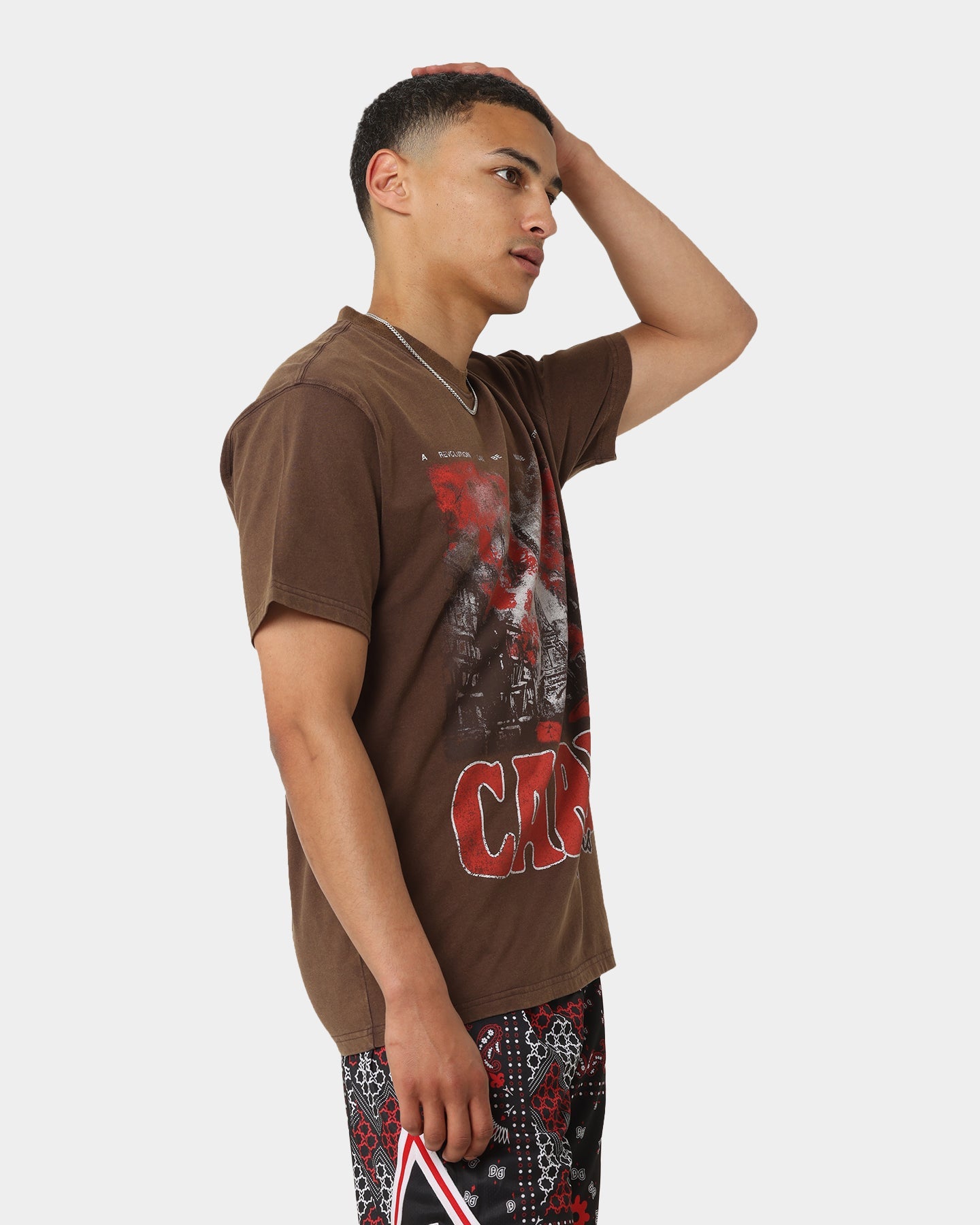 Carr√© Autumn Vintage T-Shirt Washed Brown